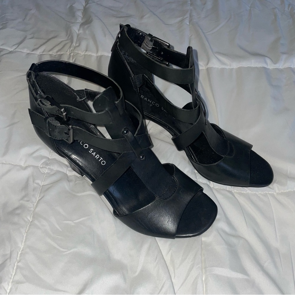 Franco Sarto Black Heels
